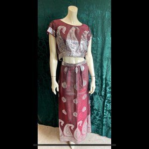 3 Piece elegant costume Indian Saree-Style